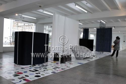 Französische Designer Ronan und Erwan Bouroullec gastieren mit ihrer Ausstellung vom 14. bis 20. Januar 2013 im Kölnischer Kunstverein - Die Brücke Köln (&copy; Thomas Brill)